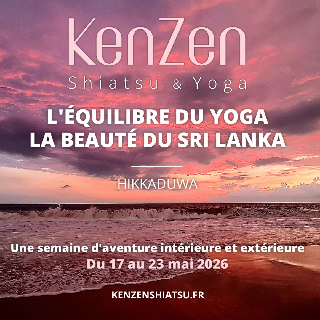 Couché de soleil Hikkaduwa Beach - retraite immersive Océan & Yoga