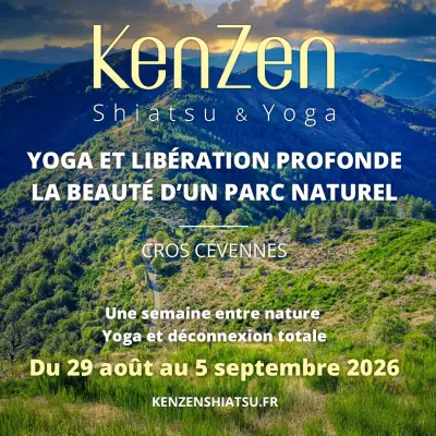 Retraite Yoga & Shiatsu en Cévennes | L’Essence du Lâcher-Prise